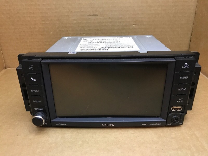 07-14 Dodge Chrysler Jeep Low Speed Radio Dvd MyGig RBZ P05091168AC 05091168AC