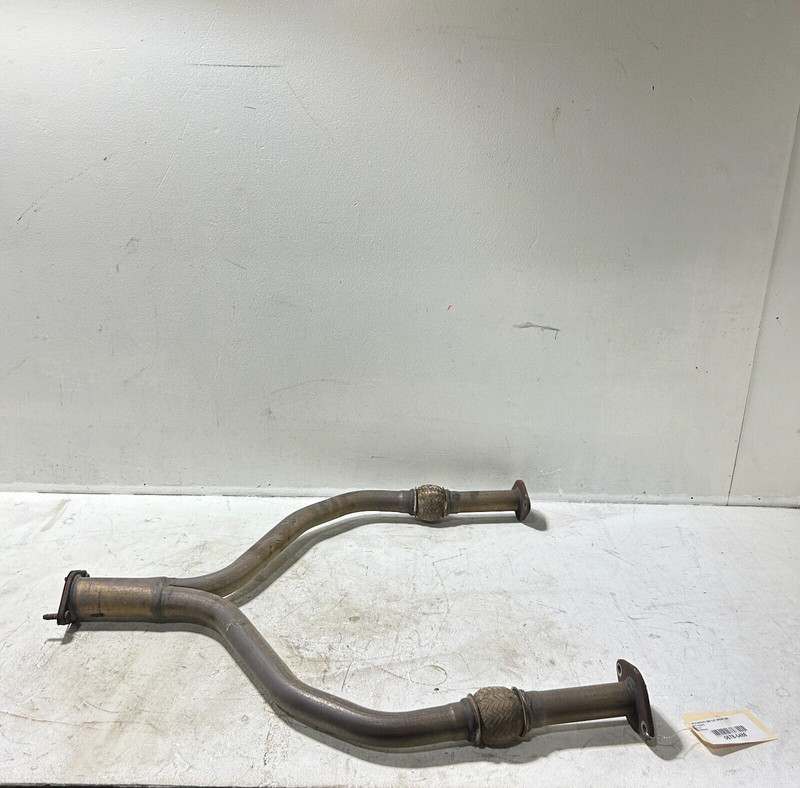 16-19 INFINITI Q50 RED SPORT RWD 3.0L REAR EXHAUST SYSTEM MIDDLE Y PIPE TUB OEM