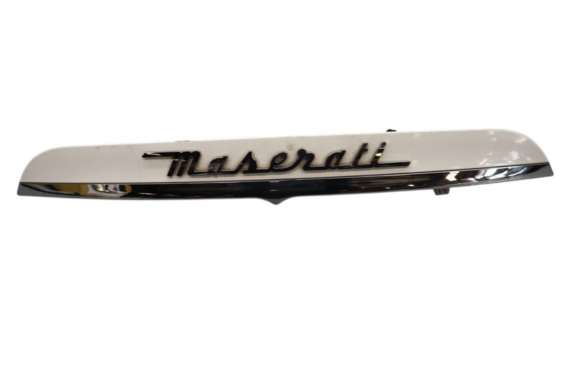 14-17 Maserati Ghibli M157 Rear Trunk Lid Molding Cover Trim Panel 670010759 Oem