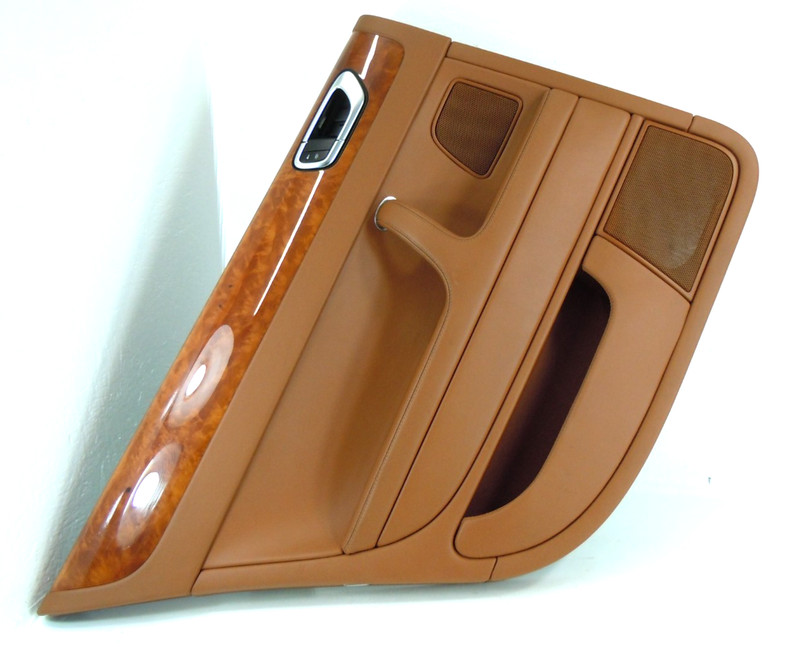 2006 06 Bentley Continental Flying Spur Rear Interior Door Panel Driver Left OEM