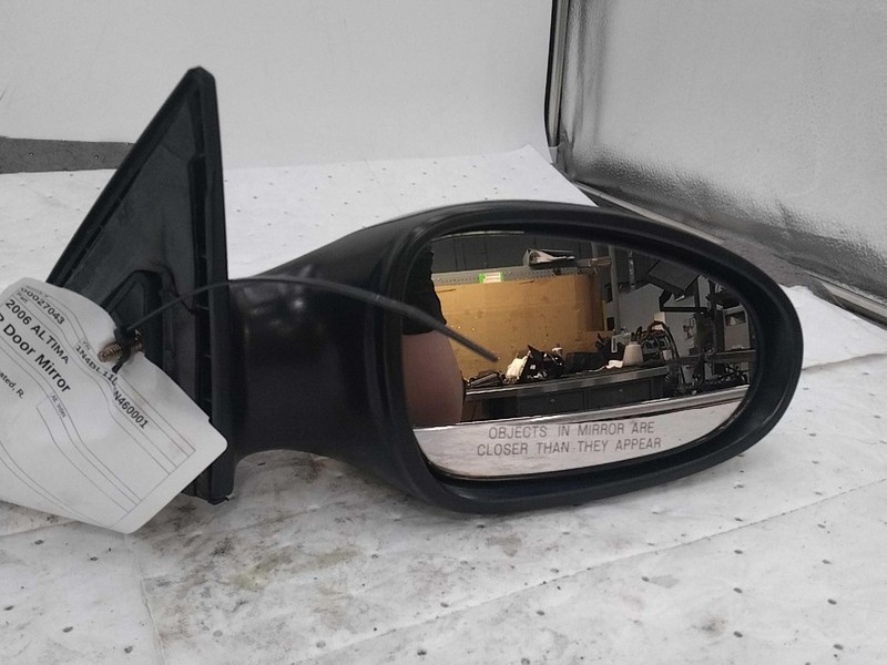 Used Right Door Mirror fits: 2006 Nissan Altima Power non-heated Right Grade A