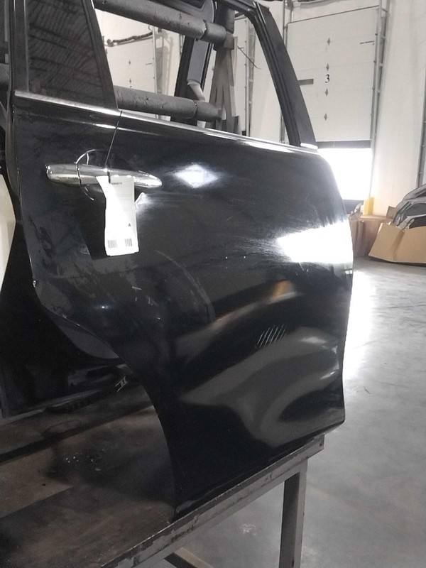 2017 Nissan Armada Rear Right Door Black Rusty 492911 131K Miles