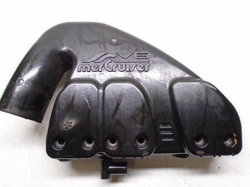 ZZ3b MerCruiser 4.3 V6 Engine Right Starboard Exhaust Manifold 807293A2 807293C