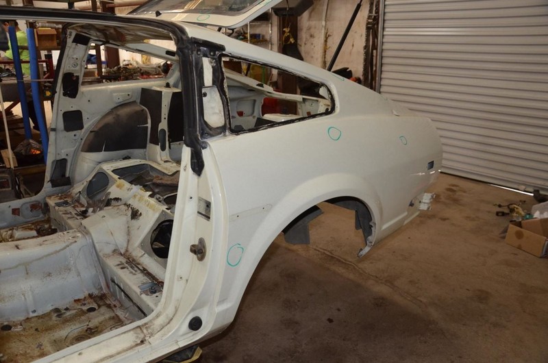 Driver Left Rear Quarter Panel Assembly Fits 82-83 280ZX