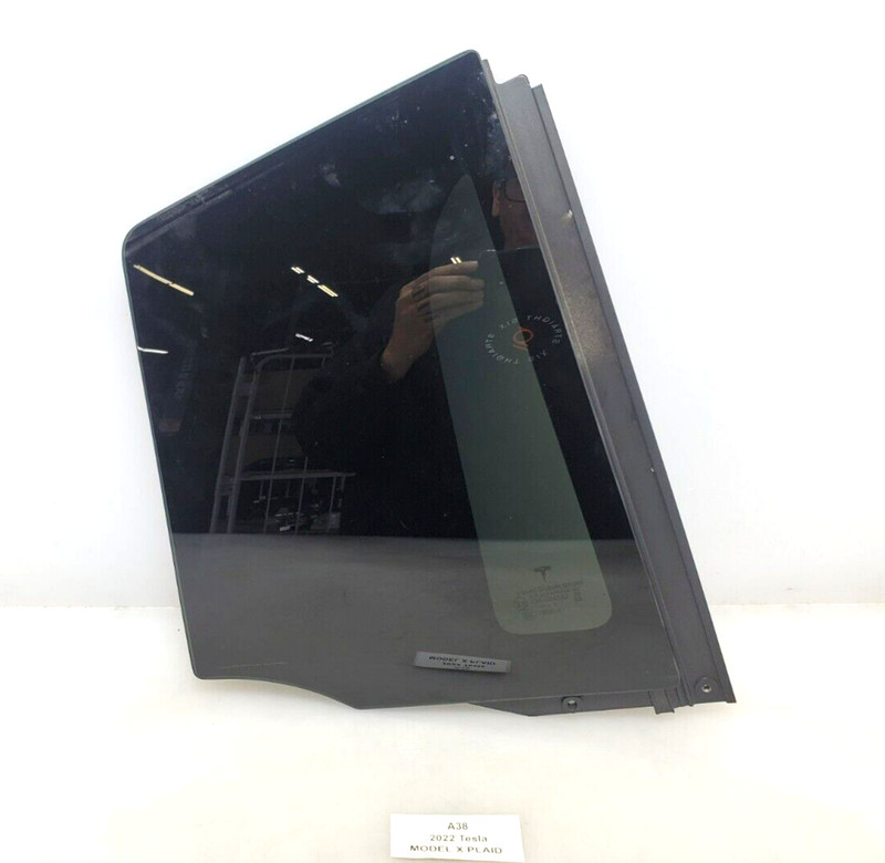 ✅ 21-23 OEM Tesla Model X Plaid Rear Right Passenger Side Door Window Glass Tint