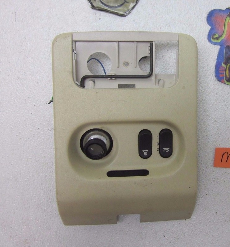 DOME LIGHT MAP LAMP SWITCH TRIM PANEL ROOF CONSOLE 93 94 95 96 97 98 SAAB 9000
