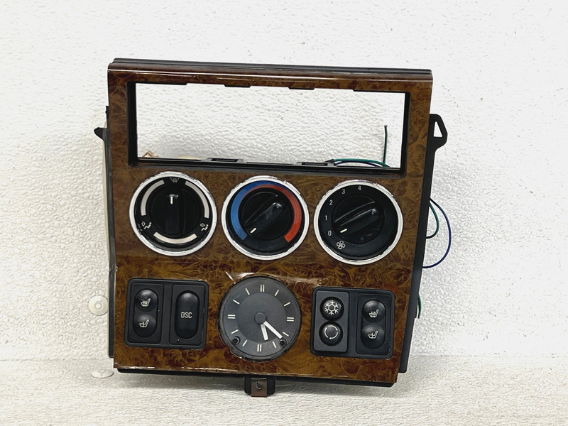 ⭐98-02 BMW Z3 FRONT CENTER CONSOLE GAUGE CLIMATE CONTROL WOOD TRIM OEM LOT2658