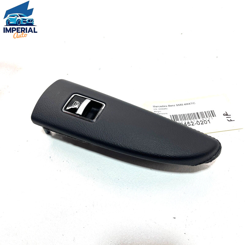 07-13 MERCEDES S550 W221 FRONT RIGHT PASSENGER DOOR WINDOW CONTROL SWITCH OEM