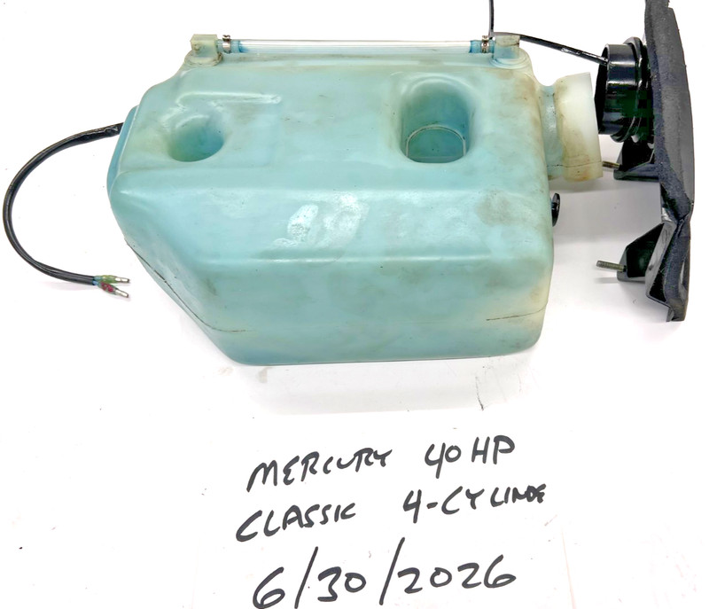 Mariner Mercury Magnum 40HP Outboard Oil Tank1264-812778A1 Freshwater