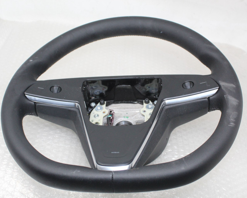 Genuine Tesla 21-24 Model X S Plaid Style Steering Wheel OEM 1965073-00-E / NOTE