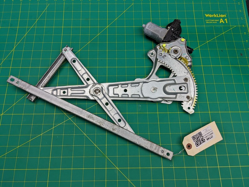 Rear Right Door Window Regulator 2013 Infiniti JX35 2013-2018 2019