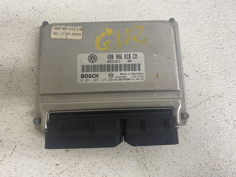 2002 Volkswagen Passat 4 Cyl Engine Computer Ecu Ecm Pcm Module 4B0 906 018 CM
