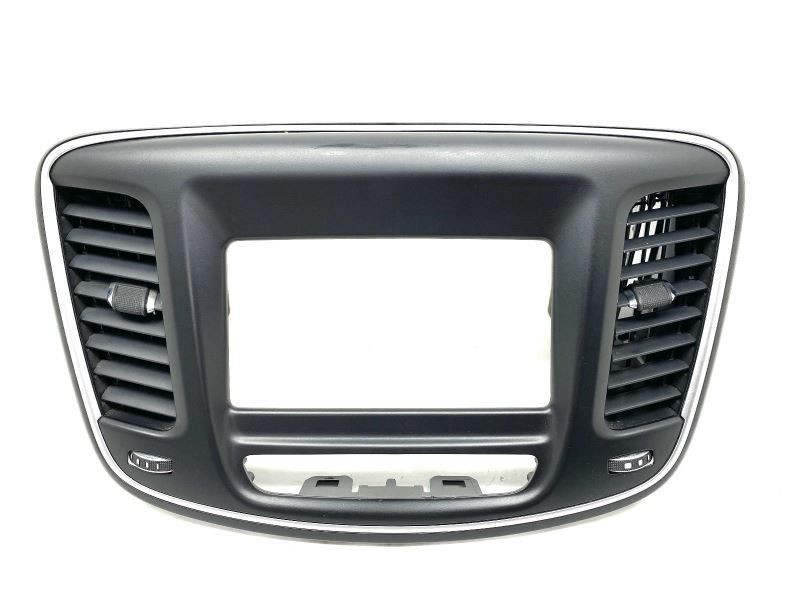 Center Dash Radio Trim Bezel 5" Screen Fits 2015-2017 Chrysler 200 81599
