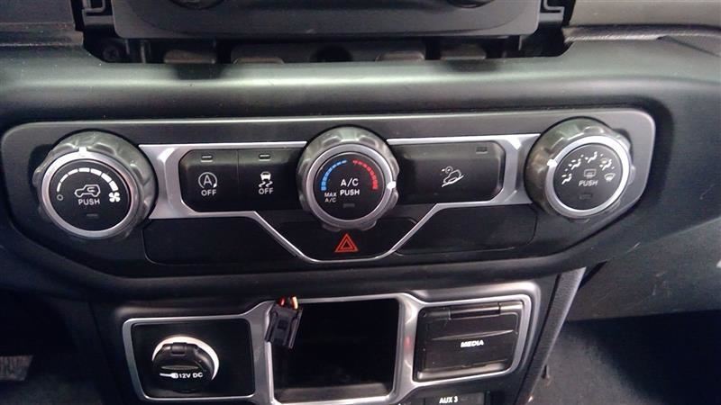 Temperature Control LHD VIN X 6th Digit Jl Body Fits 18 WRANGLER 3263939