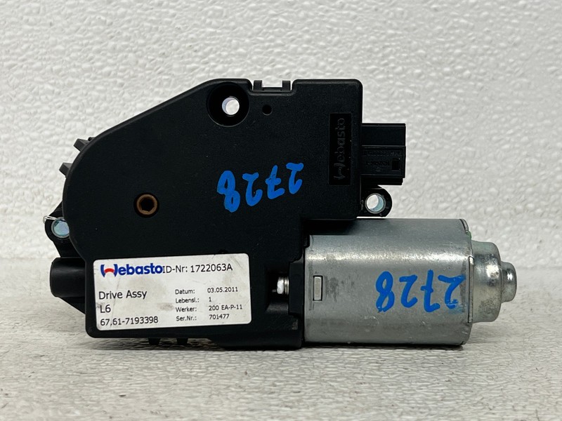 ⭐2007-2013 BMW 3-SERIES FRONT UPPER SUNROOF MOON ROOF POWER MOTOR OEM LOT2728
