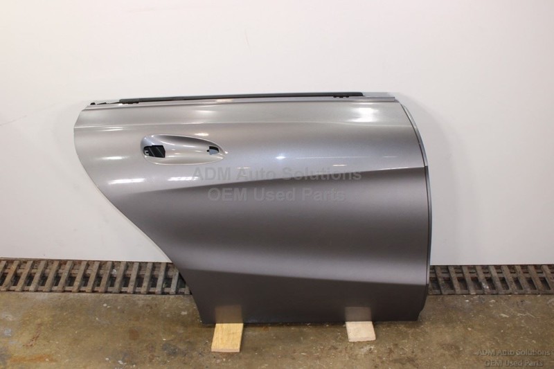 2014-19 MERCEDES CLA250 C177 Rear Right Side Door Shell OEM / Mountain Gray 787