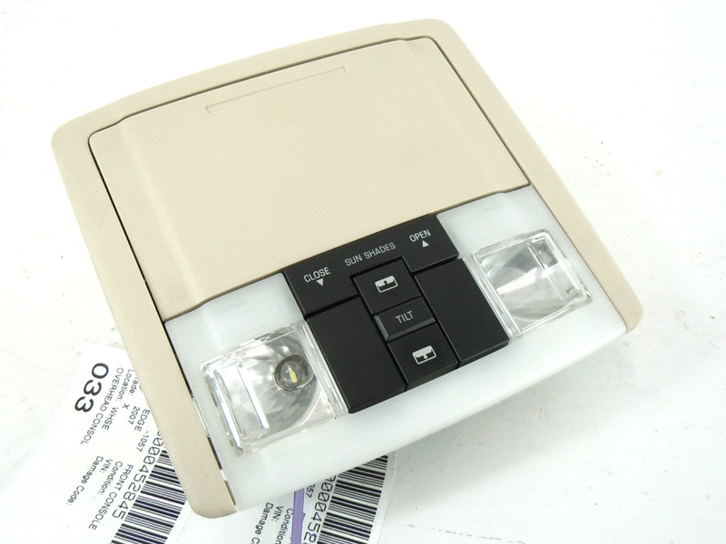 2007 2008 Ford Edge Overhead Dome Light Sunglasses Roof Switch Console OEM