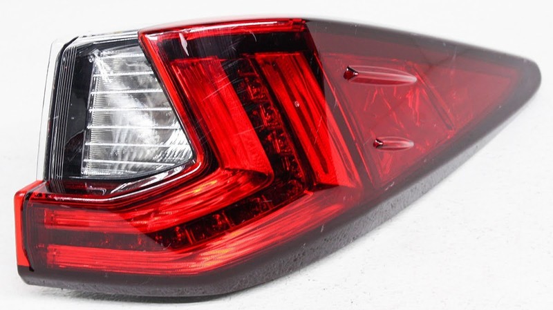 OEM Lexus RX350 RX450h Right Passenger Side LED Tail Lamp 81550-0E130 (Tab Gone)