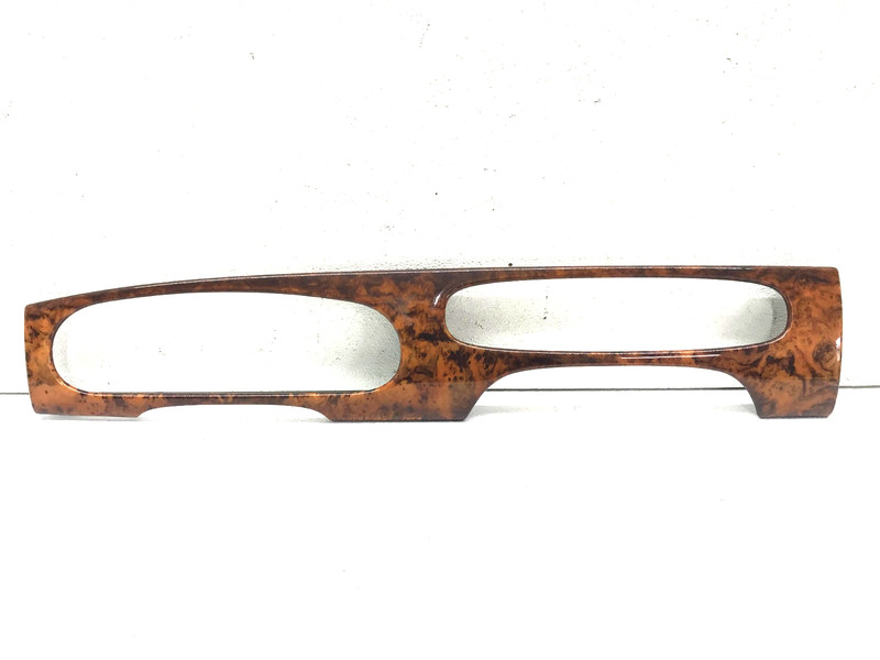 04-09 Jaguar XJ8 VDP X358 Dashboard Gauge Cluster Bezel Panel Wood OEM