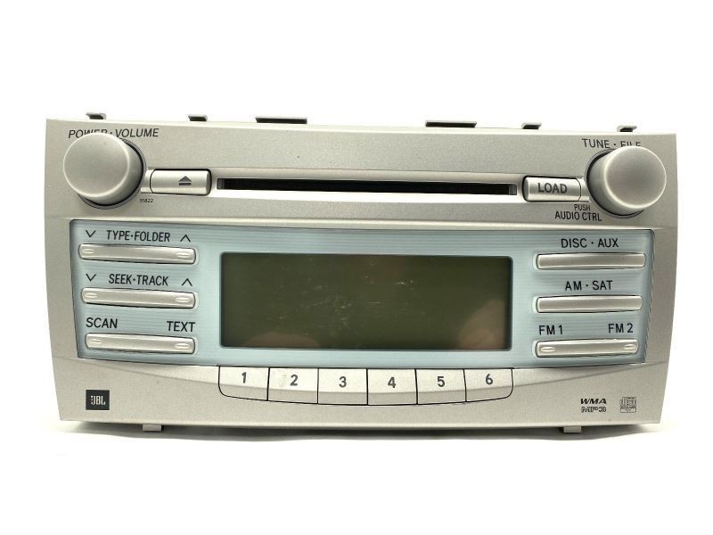 Radio AM-FM-CD Without Navigation 86120-33A00 Fits 2007-2009 Toyota Camry 68356