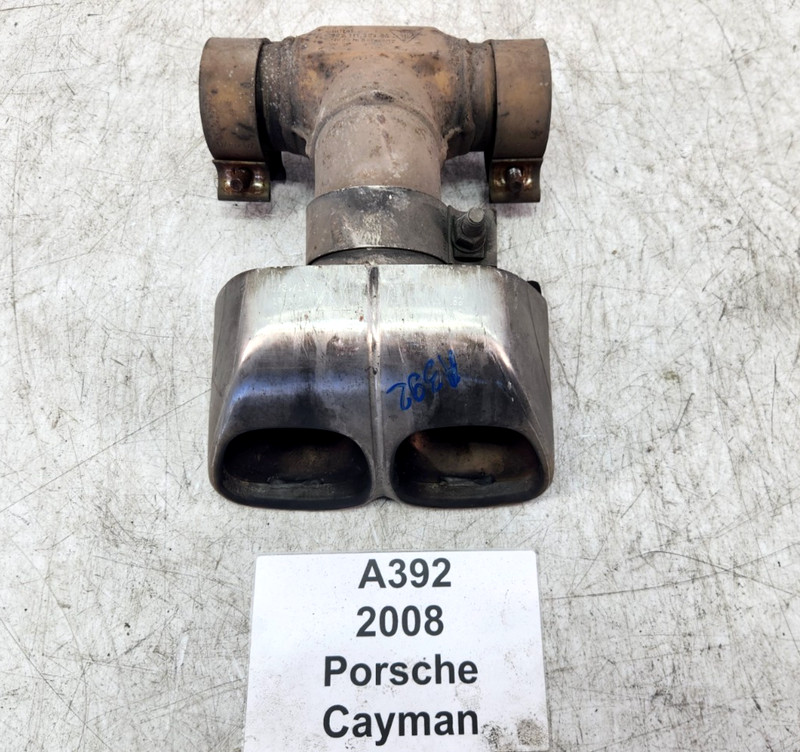 ✅ 2006-2008 OEM Porsche Cayman S 987 Rear Exhaust Muffler Tip Pipe
