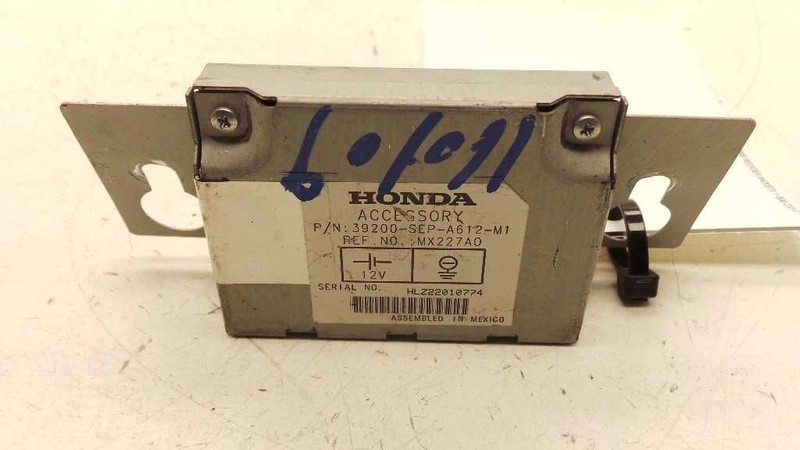 07-08 ACURA TL TYPE-S 3.5L 2WD AT RADIO / STEREO RECEIVER UNIT