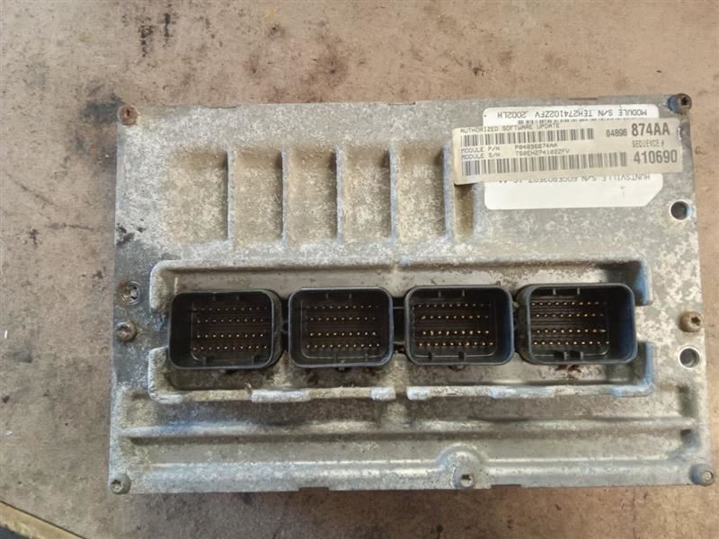 Engine ECM Electronic Control Module ID 4896874 Fits 02 300M 149022