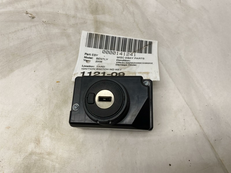 2006-2012 BENTLEY CONTINENTAL FLYING SPUR IGNITION STARTER LOCK CYLINDER OEM
