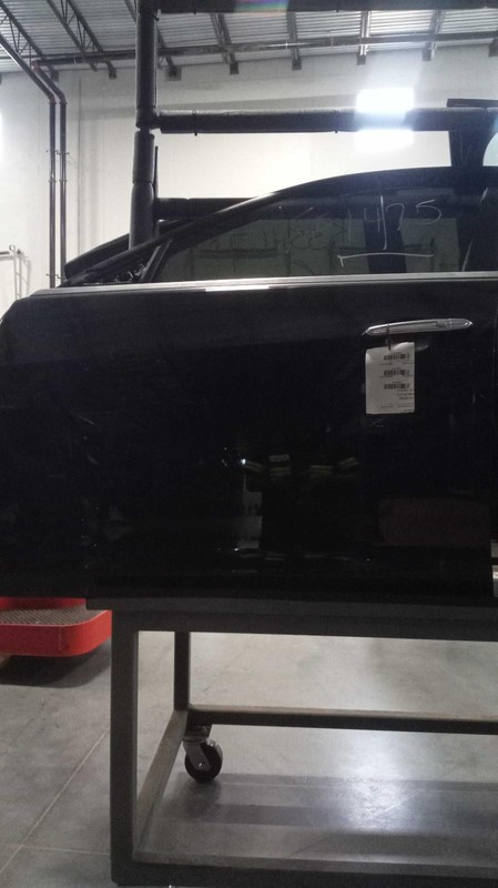 2014 Cadillac CTS Front Left Door Black Raven 91000 Miles OEM 165430