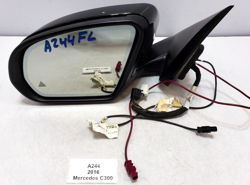 ✅ 2015-2018 OEM Mercedes W205 C300 Front Left Driver Side Mirror Assembly