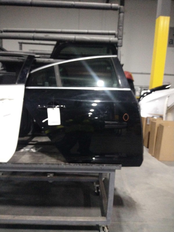 2013 Volvo S60 4DR Right Rear Door Black OEM Used Good Condition