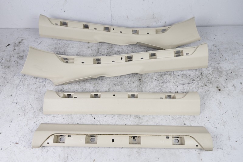 BMW G11 G12 750i 740i Front Right Door Inner Sill Cover Molding Trim Beige OEM