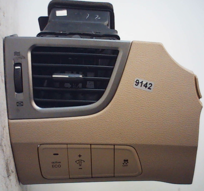 11-13 Elantra LH Dash Vent Dimmer Traction active ECO Switch Assy w/ Beige Trim