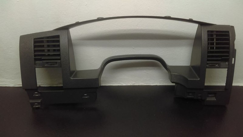 04-09 Dodge Durango Speedometer Instrument Cluster Bezel Dark Gray OEM 5HY55TRMD