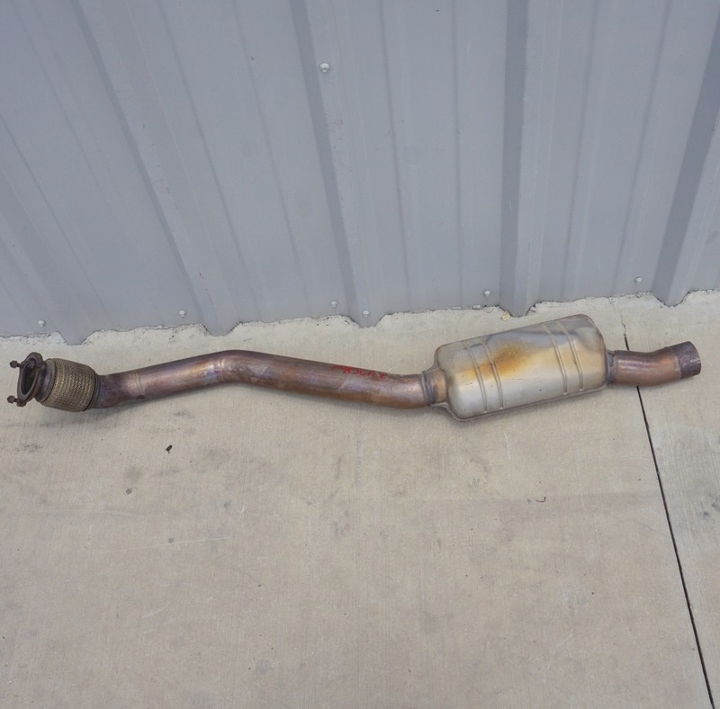 2017 - 2018 Porsche Macan 95B Front Exhaust Resonator Silencer Pipe OEM