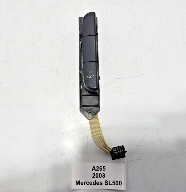 ✅ 03-06 OEM Mercedes R230 SL500 ESP Cluster Button Switch Control