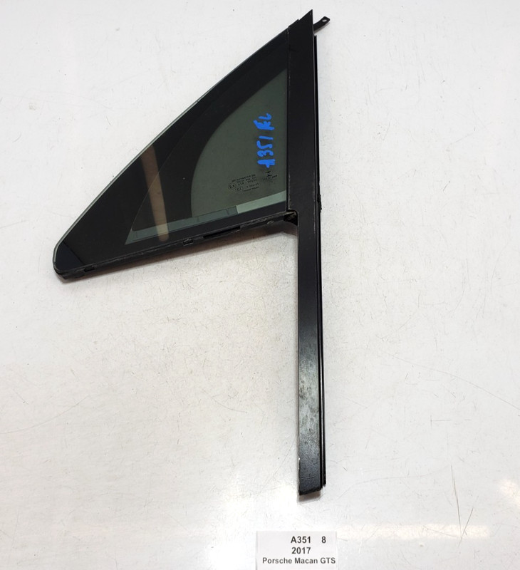 ✅ 15-25 OEM Porsche Macan GTS 95B Front Left Driver Fixed Window Glass 34k