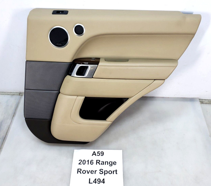 ✅ 2014-2017 OEM Range Rover Sport L494 Rear Right Passenger Side Door Trim Panel