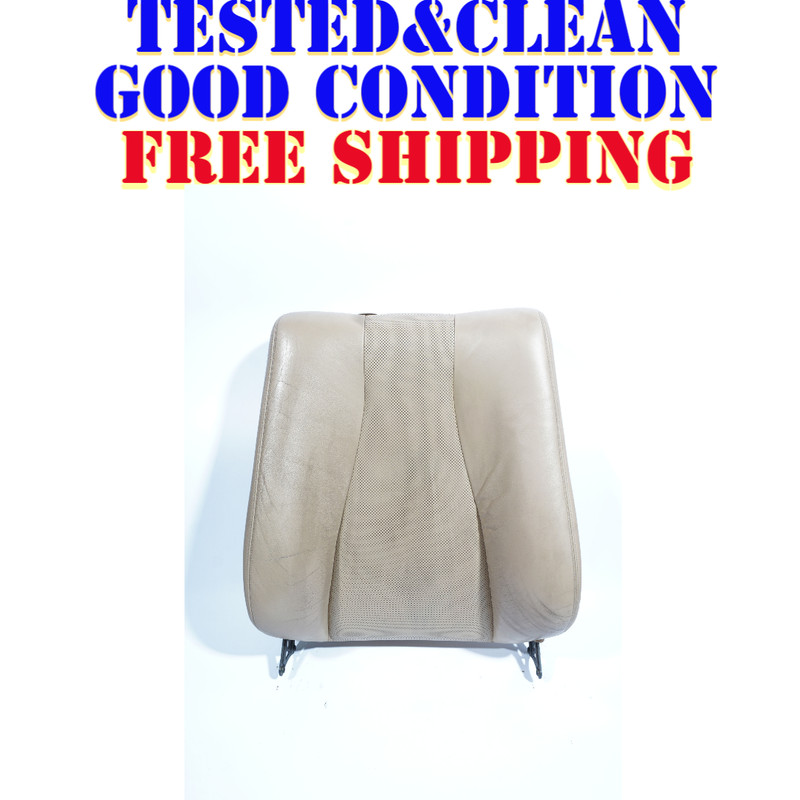 2004 - 2006 MERCEDES S430 S500 FRONT LEFT DRIVER SEAT BACK UPPER CUSHION OEM