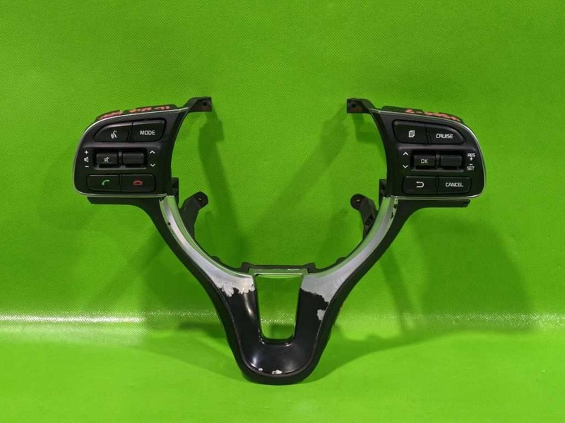 16-19 OPTIMA PHONE AUDIO CRUISE CONTROL WHEEL SWITCH W/HEATED WHEEL OEM 4500-7