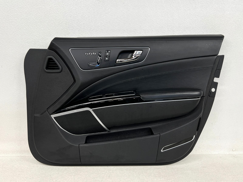 ⭐2015-2017 KIA K900 FRONT RIGHT PASSENGER INTERIOR DOOR PANEL BLACK OEM LOT2727
