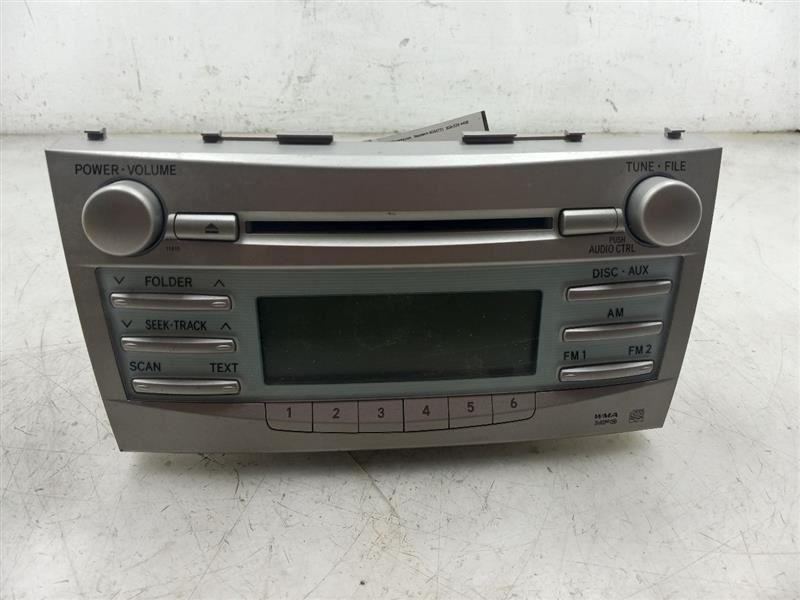 07-09 TOYOTA CAMRY LE 2.4L RADIO / STEREO RECEIVER UNIT