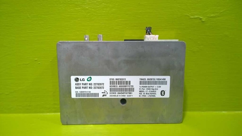 11 CHEVY CRUZE COMMUNICATION CONTROL MODULE OEM 2886-36