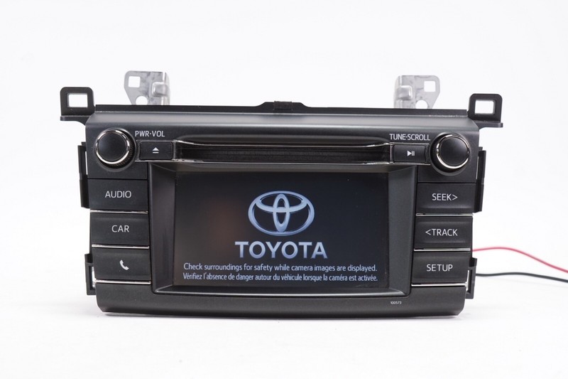 TOYOTA RAV4 Radio Receiver Display Screen CD Player OEM 2016 - 2018