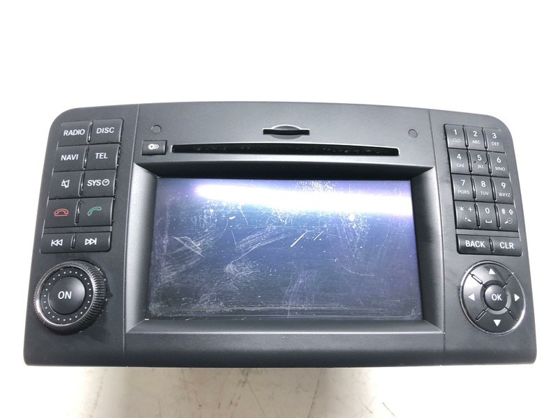 2008 - 2012 MERCEDES GL ML350 COMMAND RADIO CD DISPLAY UNIT PLAYER 1648707194