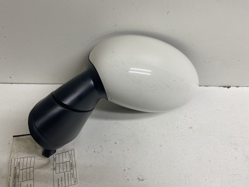 2002-2006 Mini Cooper Left Driver Side View Door Mirror 3 Prong Pin White Oem