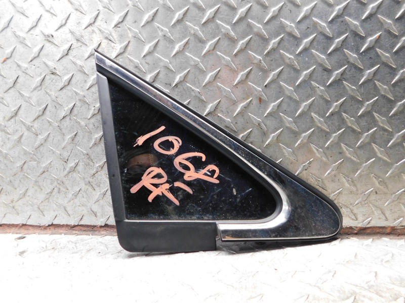 2012 LEXUS RX350 RIGHT PASSENGER FRONT DOOR VENT WINDOW GLASS