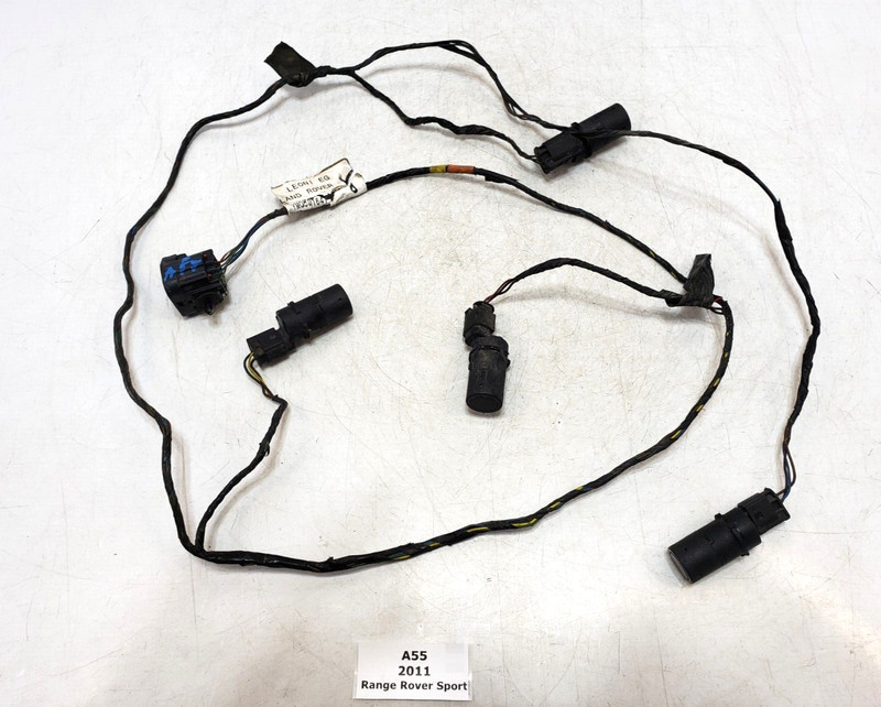 ✅ 10-13 OEM Range Rover Sport L320 Rear Bumper Parking Sensor Harness PDC Black