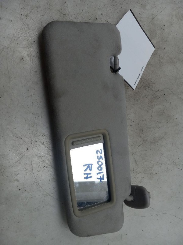 Passenger Sun Visor Prius VIN Du 7th And 8th Digit Fits 10-15 PRIUS