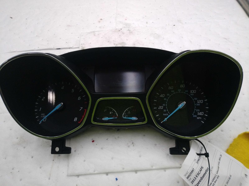 2013 Ford Escape Speedometer Gauge OEM Silver 1.6L 108K Mileage NJ25-25997
